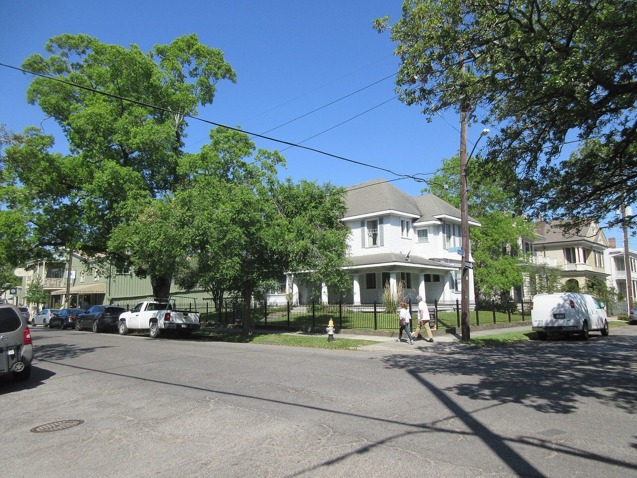 Prytania Street in the Garden District of New Orleans. Photograph of the street, not a hotel.